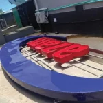 Azam Channel Signage