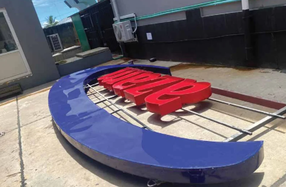 Azam Channel Signage